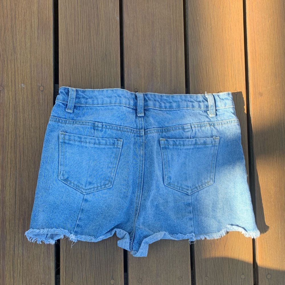 High Rise Denim Short - Picture 2 of 3